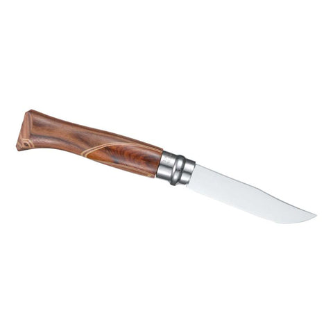 Opinel Chaperon N°08 – Luxus-Taschenmesser mit Intarsien aus edlen Hölzern & Edelstahlklinge