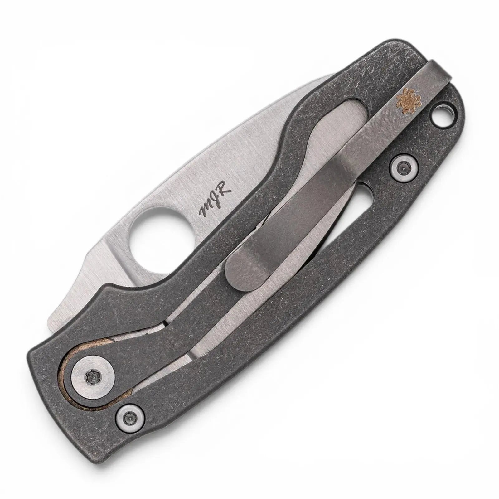 Spyderco PITS 2, M398, Titan, 42a konform, C269TIP