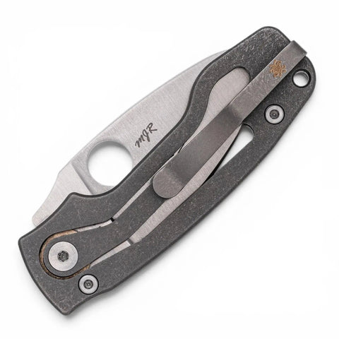 Spyderco PITS 2, M398, Titan, 42a konform, C269TIP