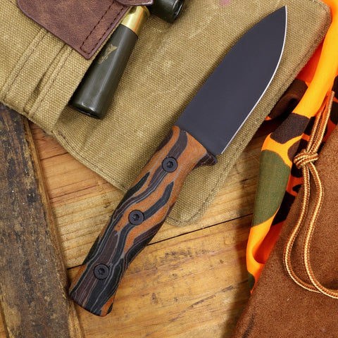 White River Ursus Cub MagnaCut Autumn Camo G-Carta Limited USA Messer White River Knife & Tool