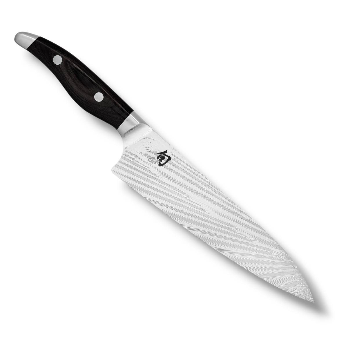 KAI Shun Nagare Black Kochmesser 20 cm – NDC-0706S | Premium Dual-Core Damastmesser