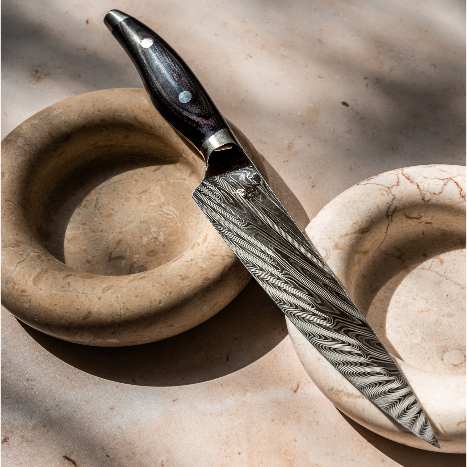 KAI Shun Nagare Black Allzweckmesser 15 cm – NDC-0701S | Premium Dual-Core Damastmesser