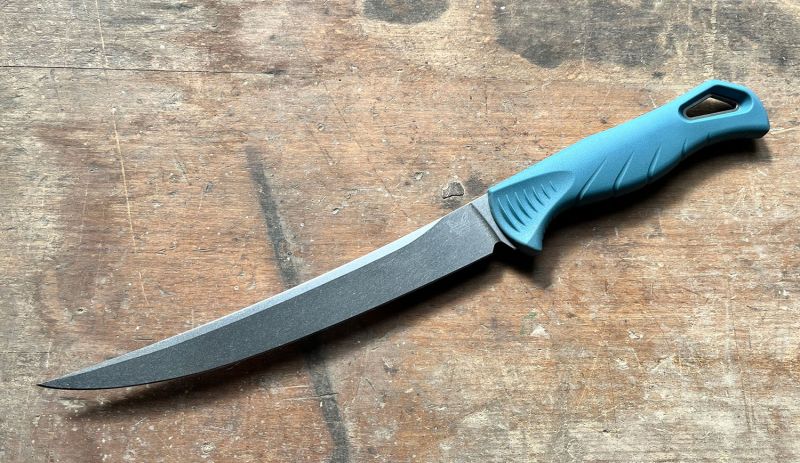 Benchmade 18010 Fishcrafter 7" (17,8cm) CPM-MagnaCut – Filetiermesser Blue Santoprene