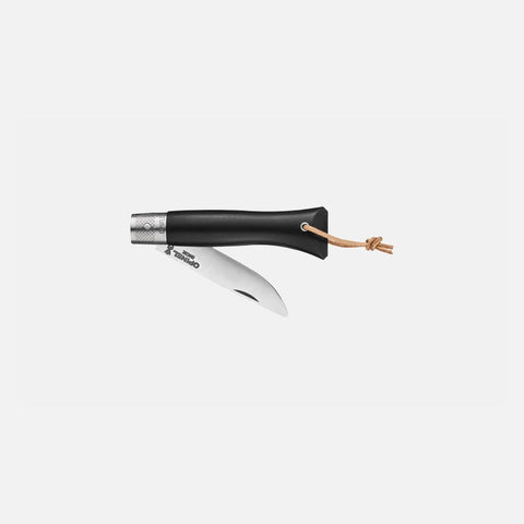 Opinel néo6 Opiflex Taschenmesser Ebenholz – 7 cm EDC, sicher & edel, Made in France
