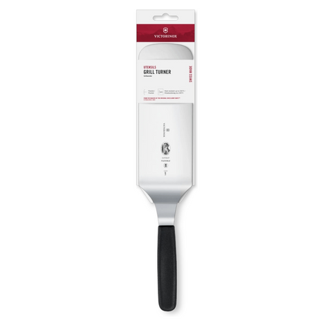 Victorinox Grillwender 5.2743.27 – 21 cm, schwarz, spülmaschinengeeignet Victorinox