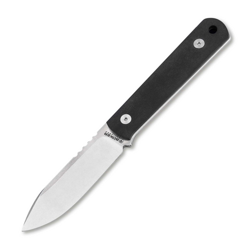 Böker BFF Packlite Black Richlite – Ultraleichtes feststehendes EDC Messer mit MagnaCut-Klinge & nachhaltigem Richlite-Griff