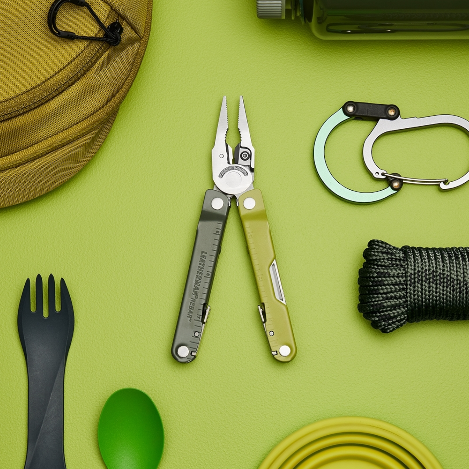 Leatherman Rebar® Mossy Slate 17 tools