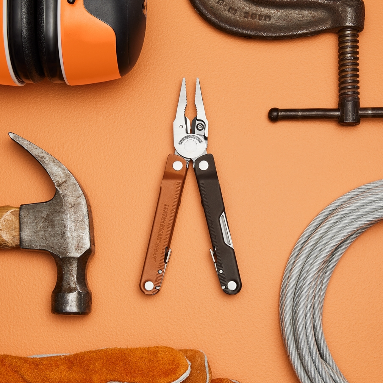 Leatherman Rebar® Burnt Sienna 17 tools