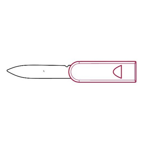 Victorinox Brieföffner Smart Card Wallet – Ersatzteil | Rot, Schwarz & Transparent