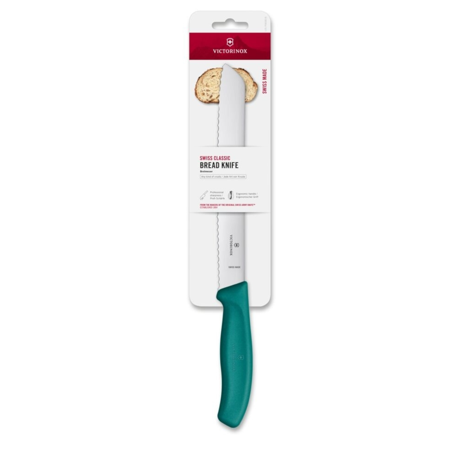 Victorinox Swiss Classic Brotmesser Wellenschliff Messer Küchenmesser