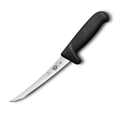 Victorinox Ausbeimesser 15 cm Fibrox 5.6603.15M schwarz gelb