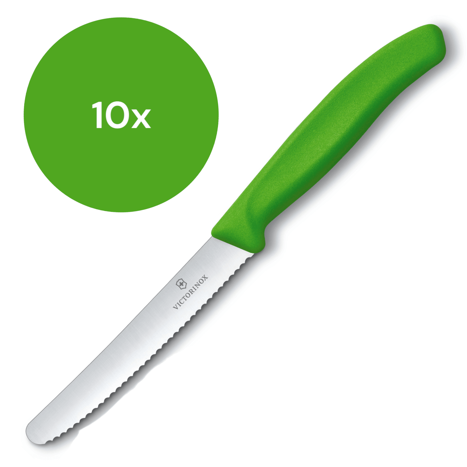 Victorinox Swiss Classic Tafelmesser mit Wellenschliff Vespermesser Brotzeitmesser