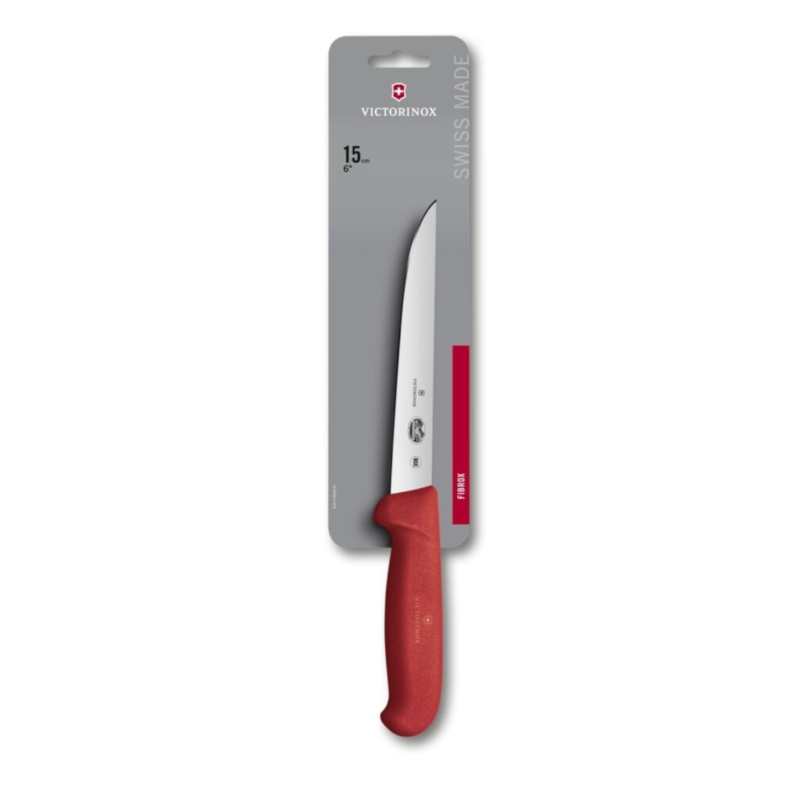 Victorinox Fibrox Ausbeinmesser 15 cm (gerade) – präzises Zerlegen mit Profi-Qualität 5.6003.15B