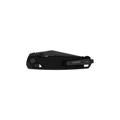 Kershaw Bel Air Clippoint MagnaCut All Black – Premium EDC Taschenmesser mit G10 & DuraLock | Made in USA Kershaw