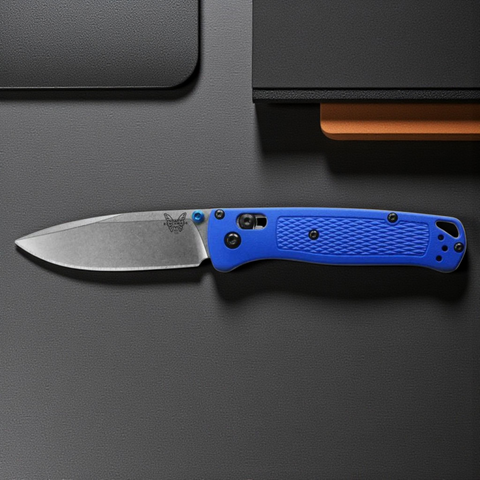 Benchmade 535 Bugout Blue – Ultraleichtes EDC-Messer mit AXIS® Lock