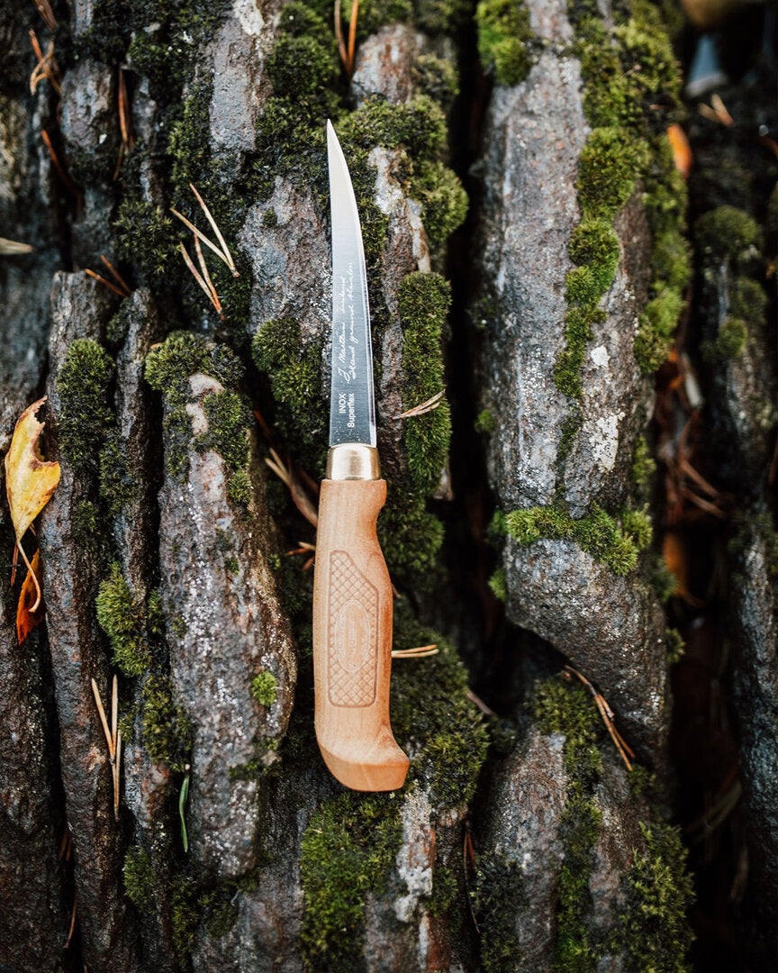 Marttiini Superflex Fischfiletiermesser – Extrem flexibles Filetiermesser, Birkenholzgriff, 10cm, 15cm oder 19 cm