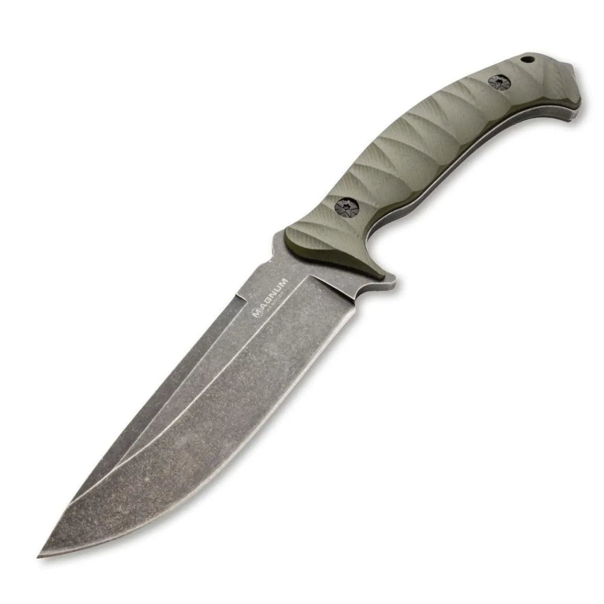 Böker Magnum Persian Fixed – feststehendes Outdoormesser mit 12 cm 440A Klinge, Full Tang & Kydexscheide Böker Magnum