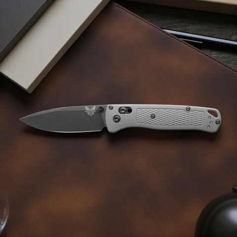 Benchmade 535BK-08 Bugout – Storm Gray Grivory, CPM-S30V, AXIS Lock