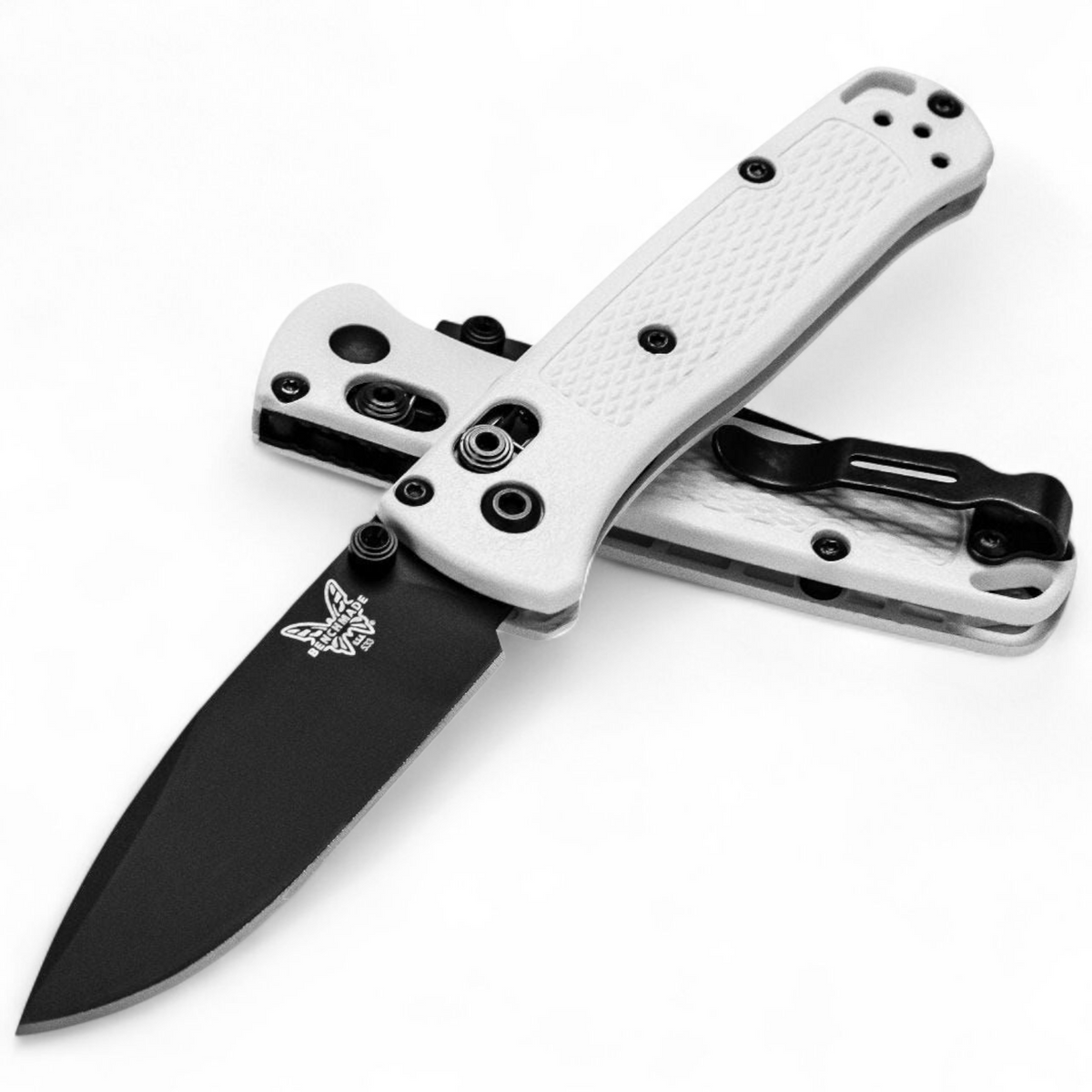 Benchmade 533BK-1 Mini Bugout – White Grivory, CPM-S30V, AXIS Lock