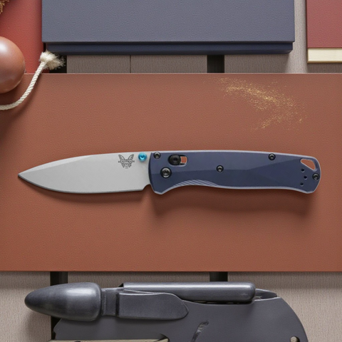 Benchmade 535SL-13 Bugout – Crater Blue Aluminium, S90V, AXIS Lock