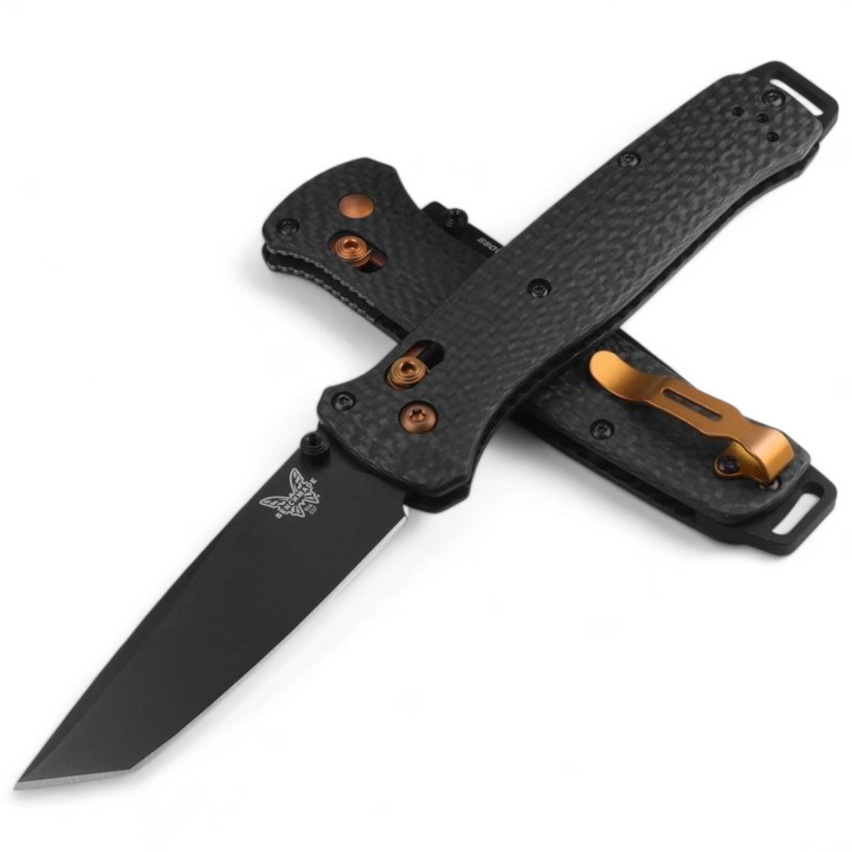 Benchmade 537BK-10 Bailout – Black Blade, Carbon Fiber, S90V, AXIS Lock