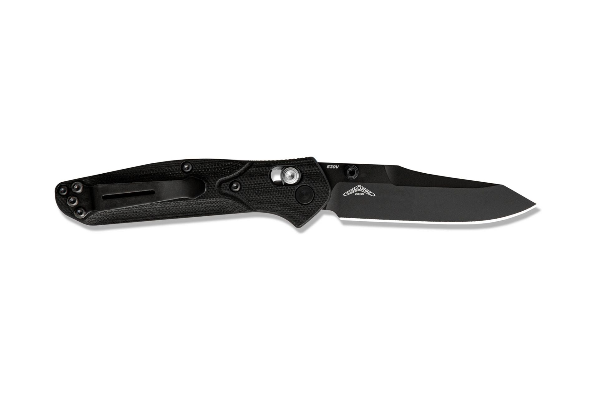 Benchmade Mini Osborne 945BK-1 S30V AXIS Lock G10 USA Taschenmesser