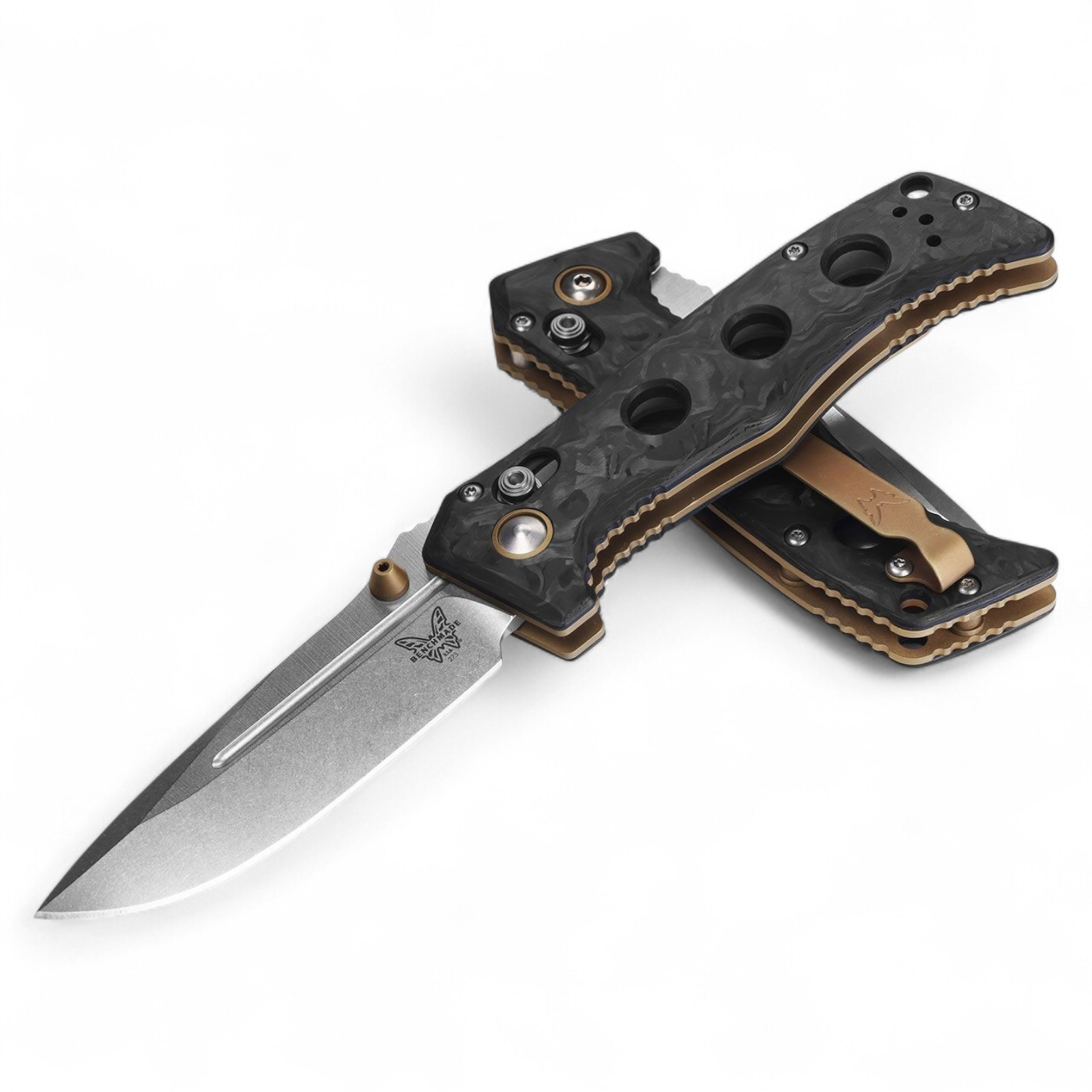 Benchmade 273-03 Mini Adamas – CPM-MagnaCut | Carbon Fiber | AXIS Lock