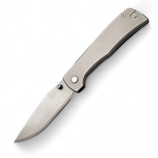 Sandrin Knives Monza Titanium – Tungsten Carbide 71 HRC Folder mit Titan Griff Recoil Lock Sandrin KNIVES