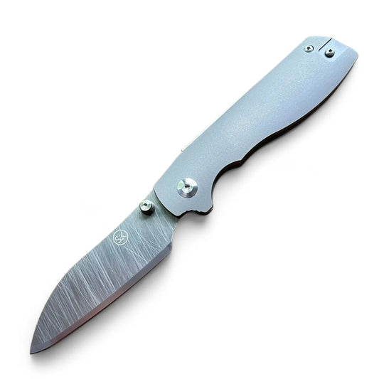Sandrin Knives Torino Titanium – Wolframcarbid Klinge HRC 71 | Recoil Lock | Made in Italy Sandrin KNIVES