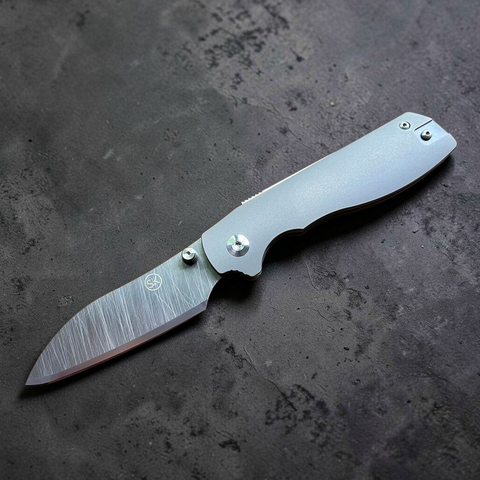 Sandrin Knives Torino Titanium – Wolframcarbid Klinge HRC 71 | Recoil Lock | Made in Italy Sandrin KNIVES