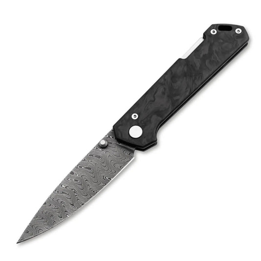 Böker Jahresmesser 2026 Damast 999 Stück Solingen Sammlermesser Carbon Backlock Böker Manufaktur Solingen