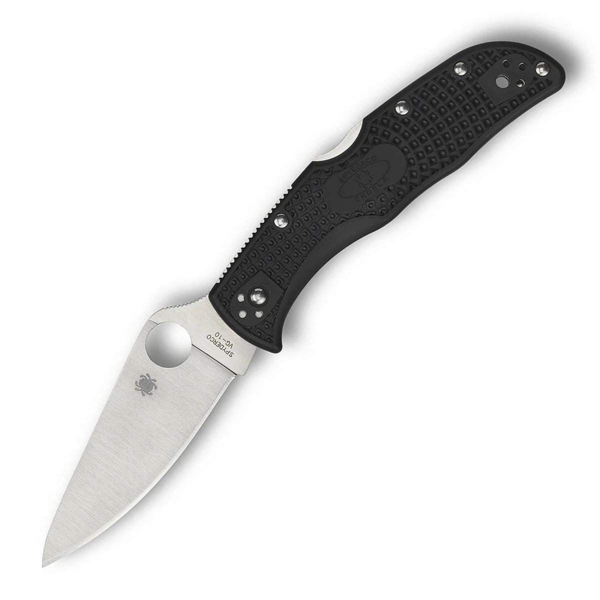 Spyderco C243PBK Endela Lightweight Black – VG-10, FRN, Back Lock
