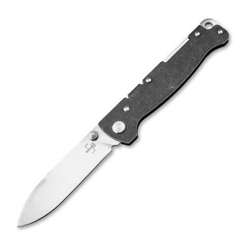 Böker Plus Atlas Droppoint TS D2 Backlock Taschenmesser Einhandmesser EDC Böker Plus
