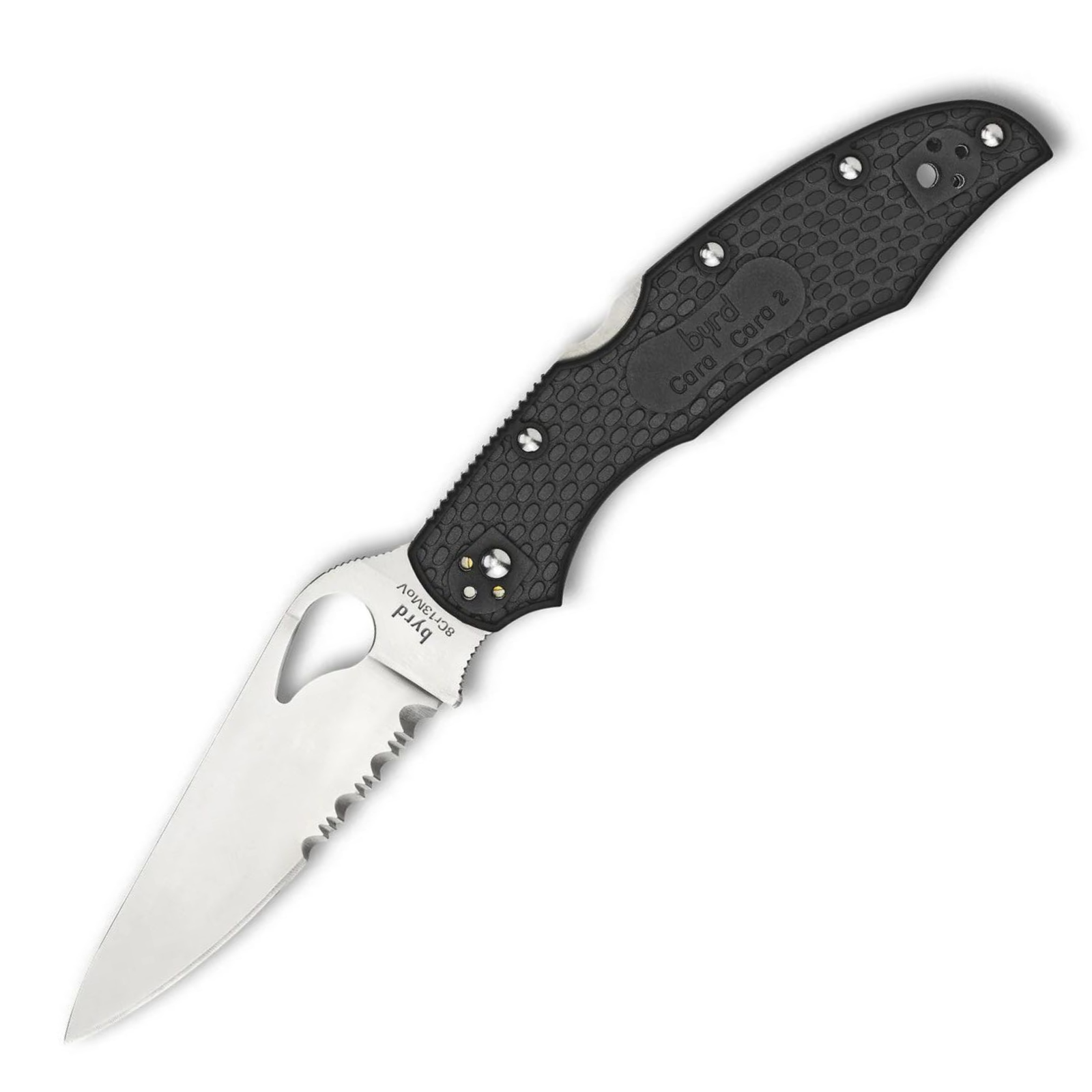 Spyderco BY03PSBK2 Cara Cara 2 – FRN, Back Lock, 8Cr13MoV