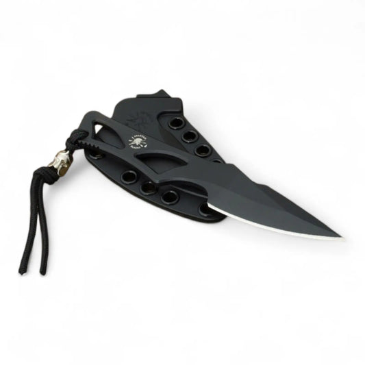 Spartan Blades Enyo All Black – Fixed Blade EDC Messer – AUS-8A – Skelettmesser Spartan Blades