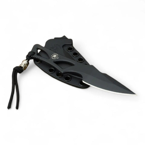 Spartan Blades Enyo All Black – Fixed Blade EDC Messer – AUS-8A – Skelettmesser