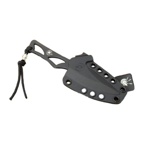 Spartan Blades Enyo All Black – Fixed Blade EDC Messer – AUS-8A – Skelettmesser