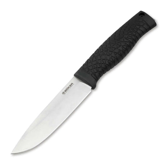 Böker Bronco Basic – CPM-3V Outdoor Messer – Solingen – feststehend inkl. Lederscheide Böker Manufaktur Solingen