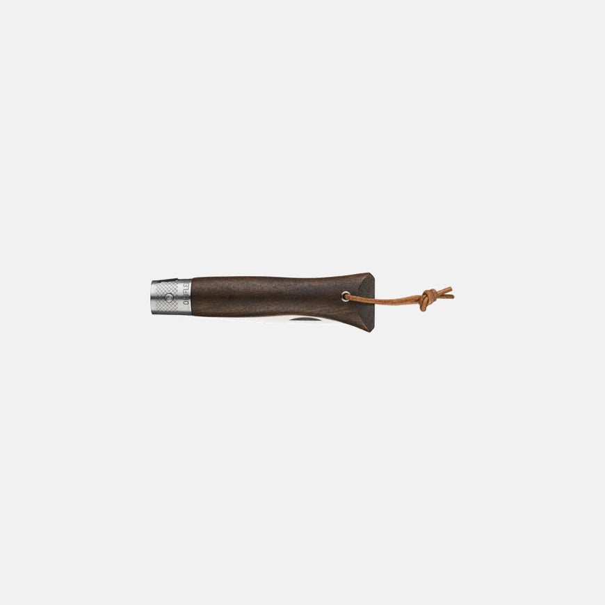 Opinel néo6 Opiflex Taschenmesser Nussbaum 7 cm – Sicheres EDC, Made in France