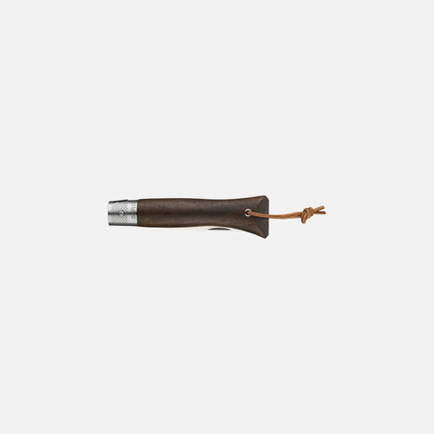 Opinel néo6 Opiflex Taschenmesser Nussbaum 7 cm – Sicheres EDC, Made in France