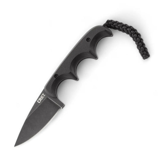 CRKT Minimalist Drop Point Neck Knife 5Cr15MoV G10 Alan Folts Messer 2384K CRKT