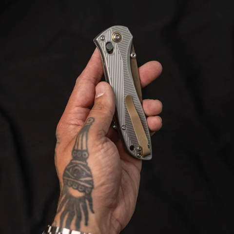 Benchmade SEVEN | TEN® S90V AXIS Lock Aluminium USA Taschenmesser McHenry Williams
