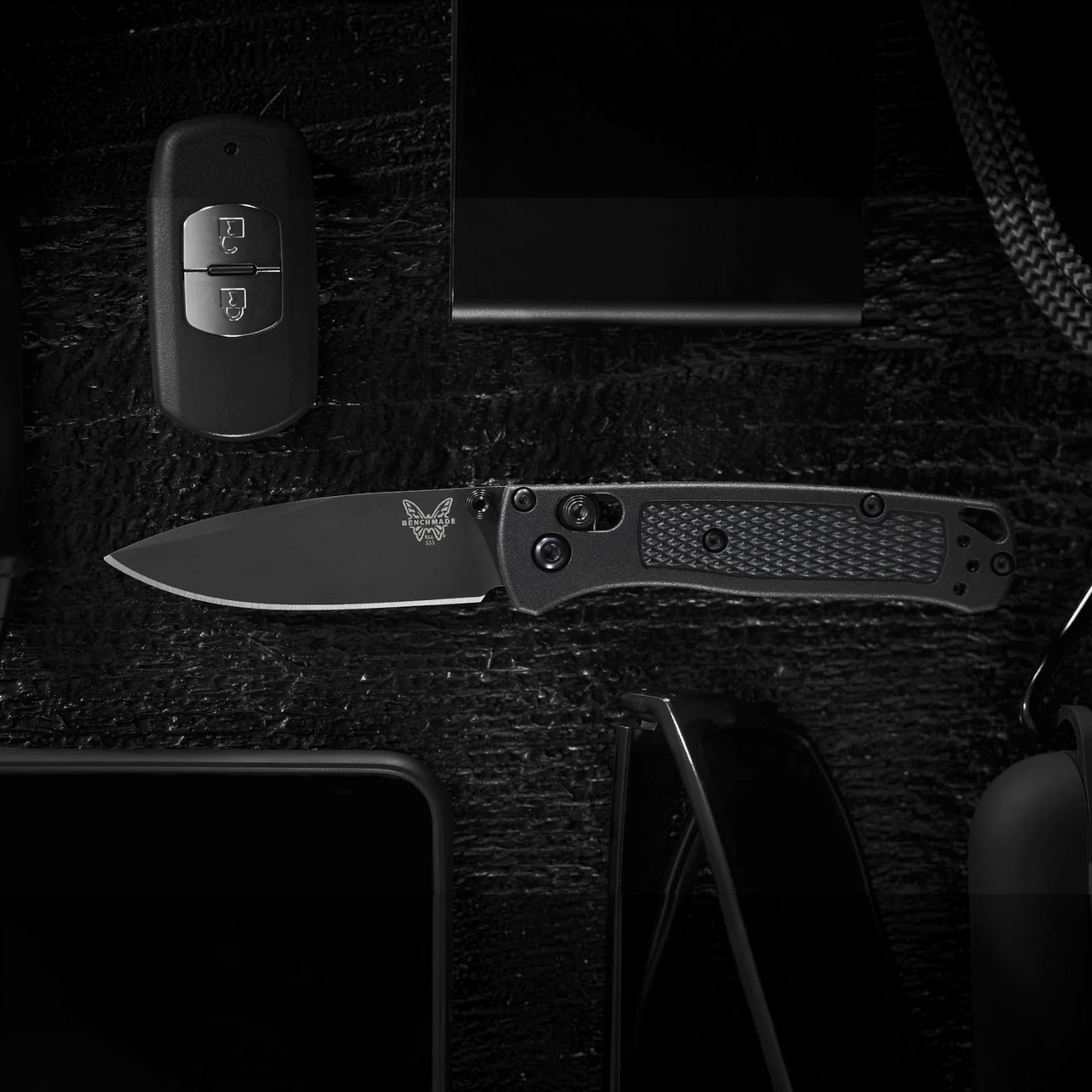 Benchmade Mini Bugout 533BK-2 S30V AXIS Lock CF-Elite USA Taschenmesser
