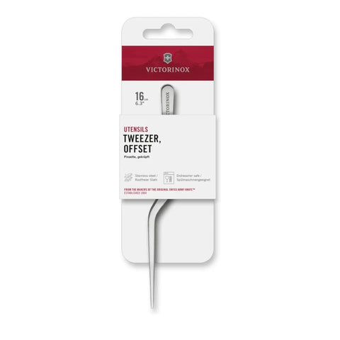 Victorinox Pinzette 16 cm abgewinkelt Edelstahl Küchenpinzette 7.6121 Victorinox
