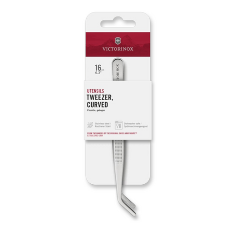 Victorinox Pinzette 16 cm gebogen Edelstahl Küchenpinzette 7.6122 Victorinox