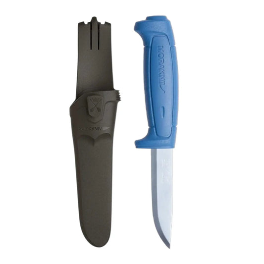 Morakniv Basic 546 (S) Arbeitsmesser – 12C27 Edelstahl mit 2 mm Klinge & ergonomischem Griff Morakniv