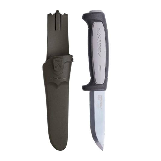 Morakniv Pro Robust (C) Arbeitsmesser – 3,2 mm Carbonstahl Klinge für Handwerk & Baustelle Morakniv
