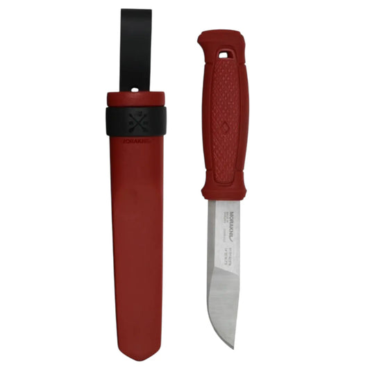 Morakniv Kansbol (S) Dala Red – Outdoor Messer mit 12C27 Stahl & Firesteel-kompatiblem Rücken Morakniv
