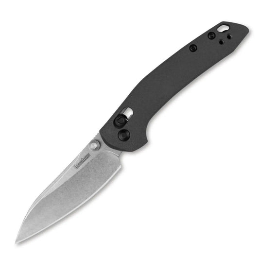Kershaw Duster Taschenmesser – Kompaktes EDC mit 8Cr13MoV Stahl, DuraLock & GRN Griff Kershaw