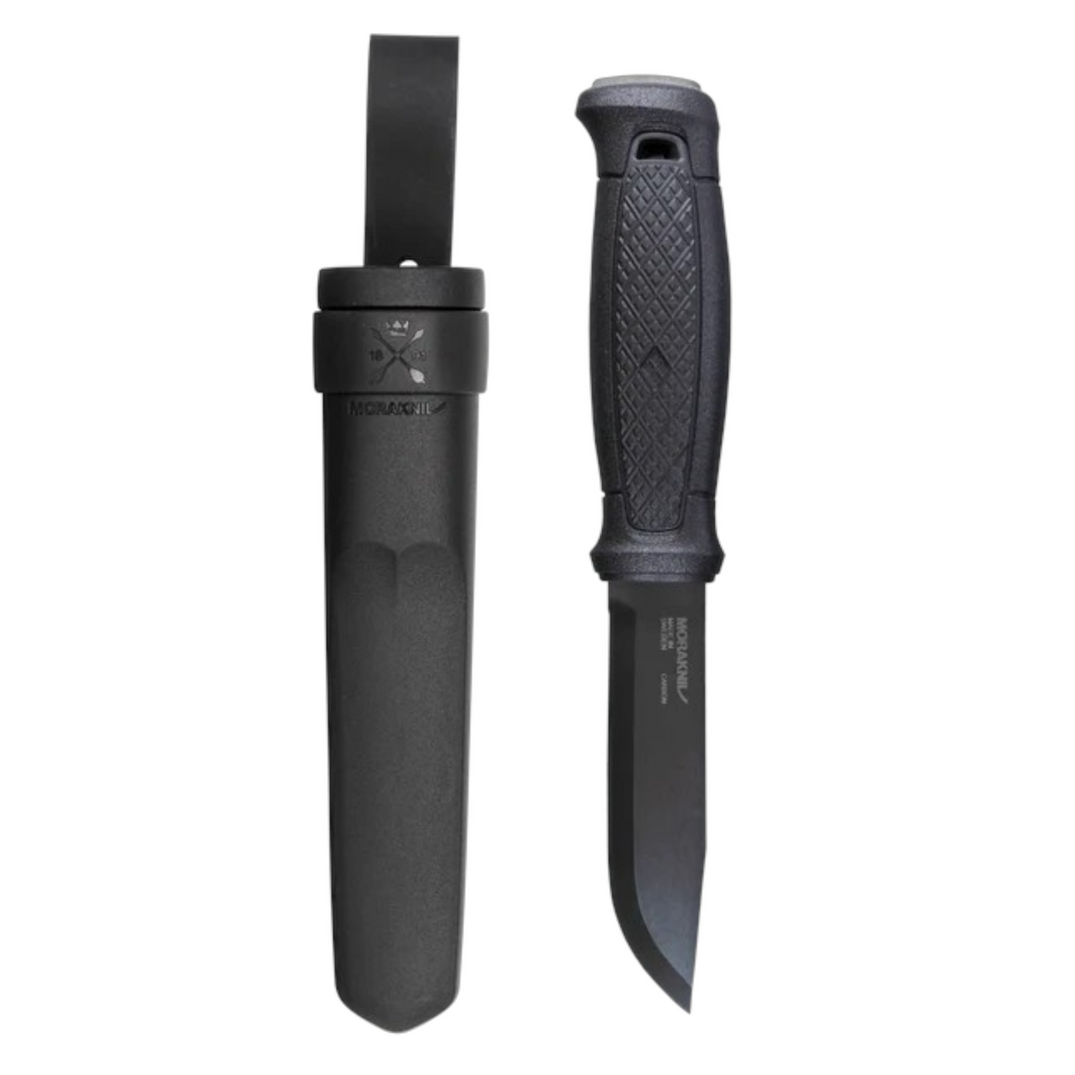 Morakniv Garberg BlackBlade (C) | Full-Tang Bushcraftmesser mit DLC-Klinge